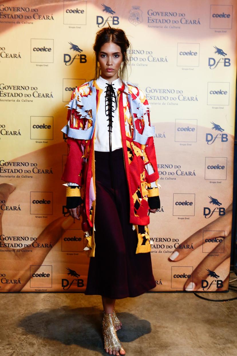 Trabalho executado como Modelista - Concurso Dragão Fashion Brasil - Backstage 1