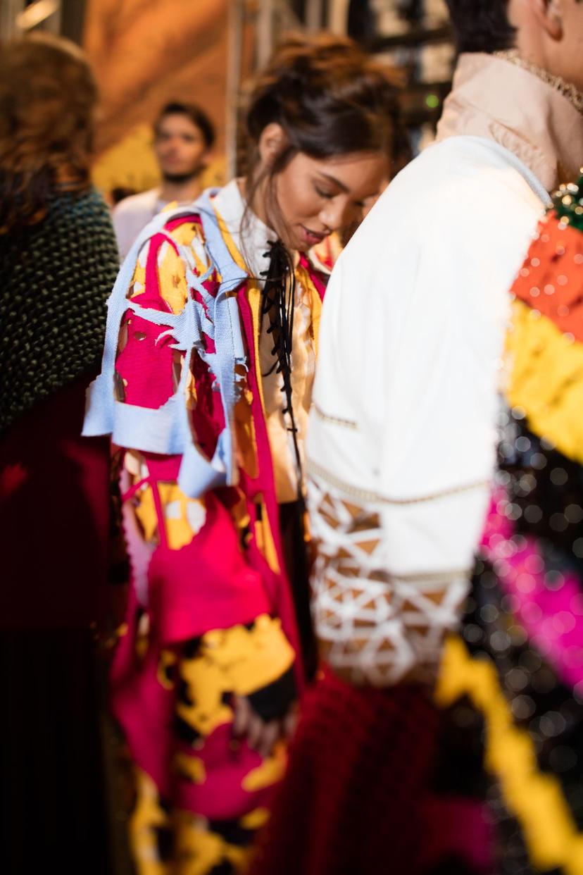 Trabalho executado como Modelista - Concurso Dragão Fashion Brasil - Backstage 2